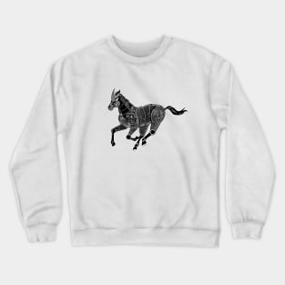 Armored Horse Crewneck Sweatshirt